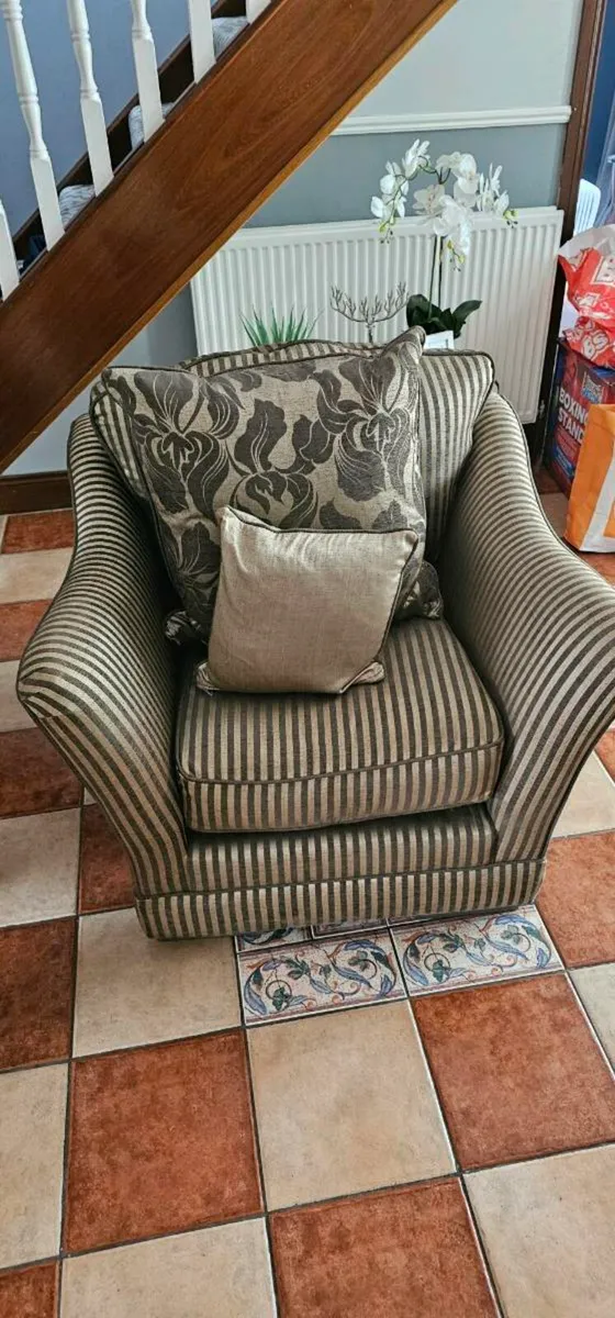 Armchair and couch new for sale - Image 1