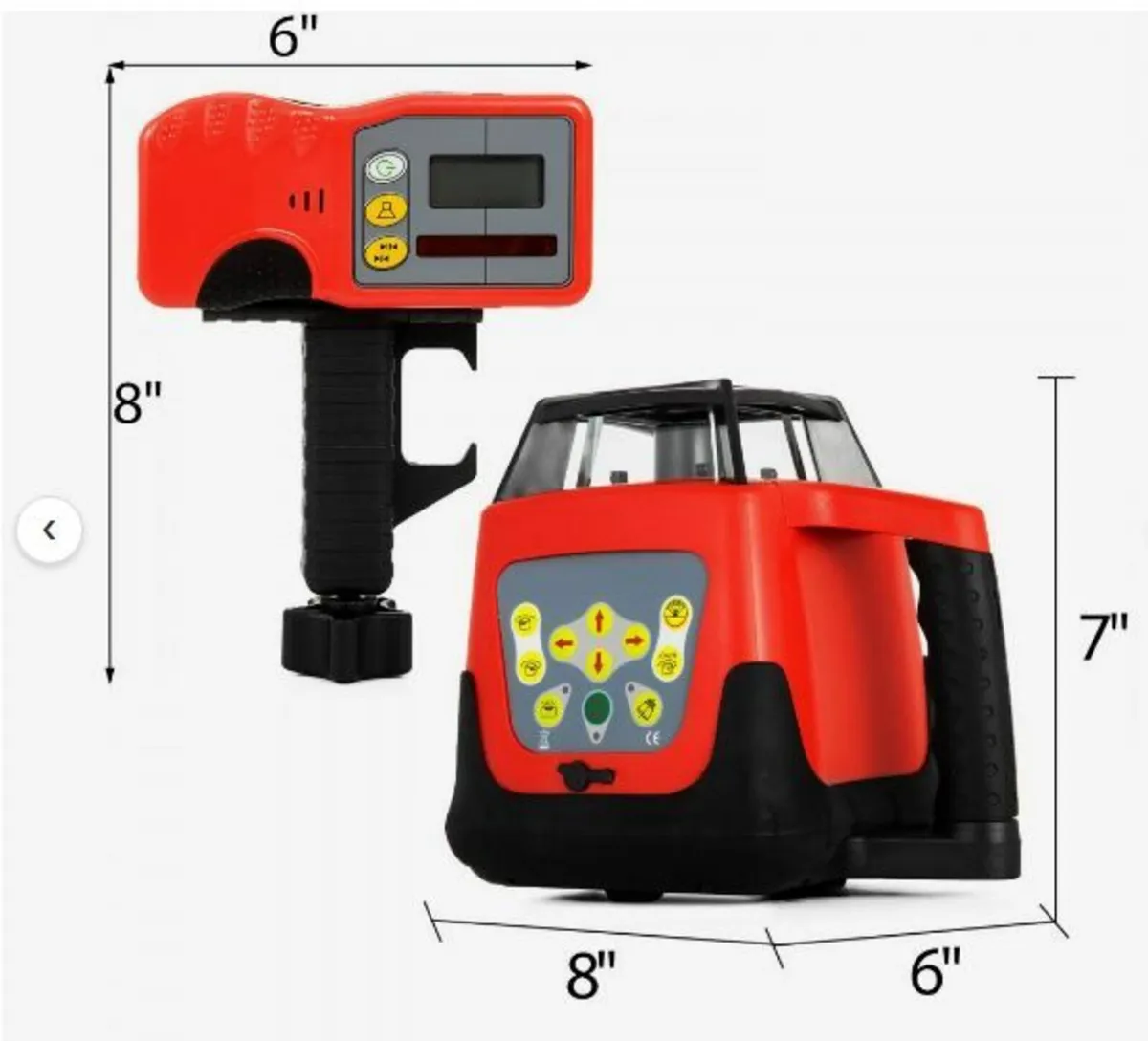 Red Laser Level Rotary Self Leveling Measuring - Image 4