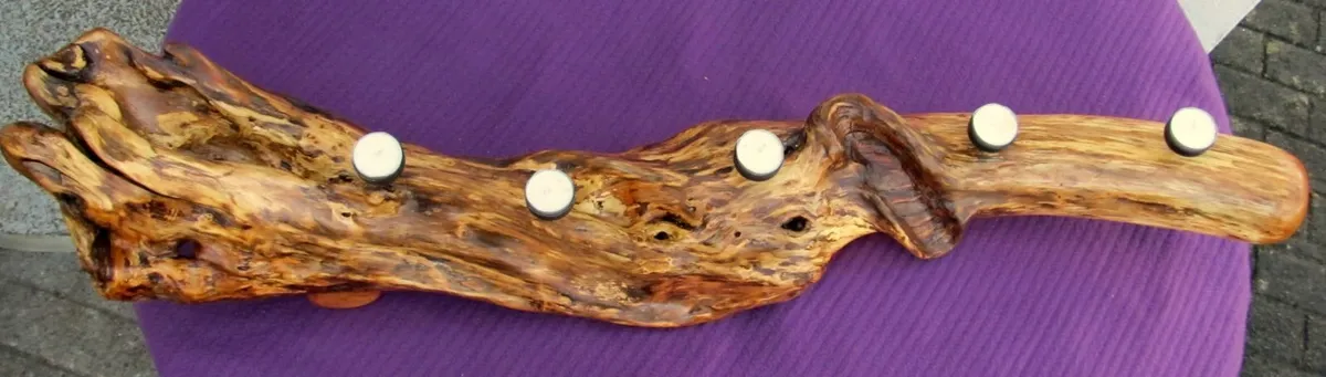 T-Light candle holder made from Solid wood. - Image 2