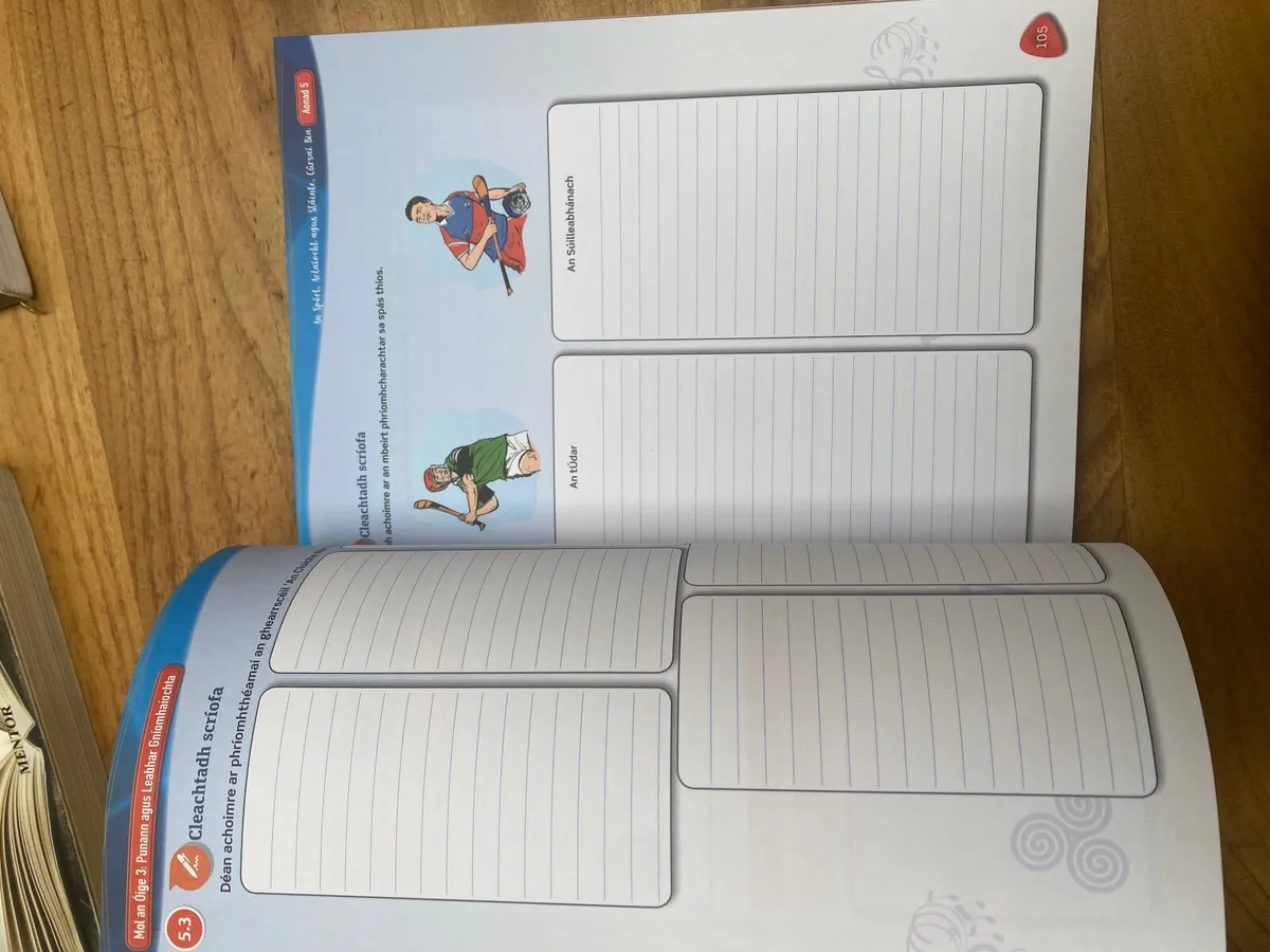 Mol an Oige 3 Irish Junior cert textbook&workbook - Image 3