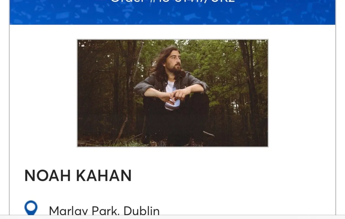 2x Noah Kahan Tickets July 1st