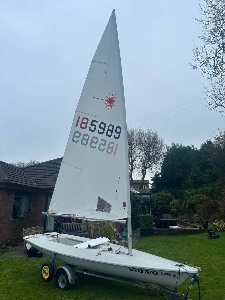 Laser 1 Sail No 185989 - Image 1