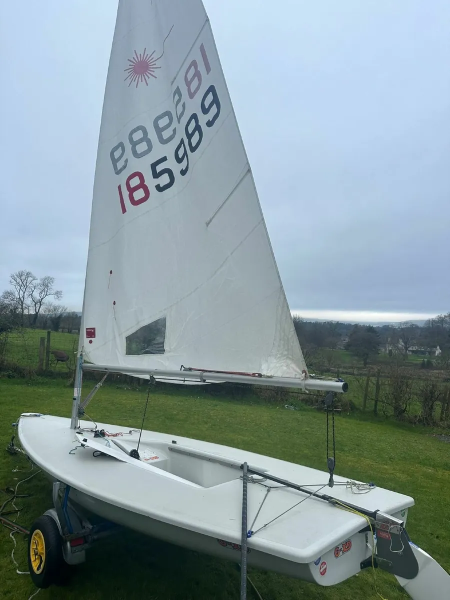 Laser 1 Sail No 185989 - Image 3