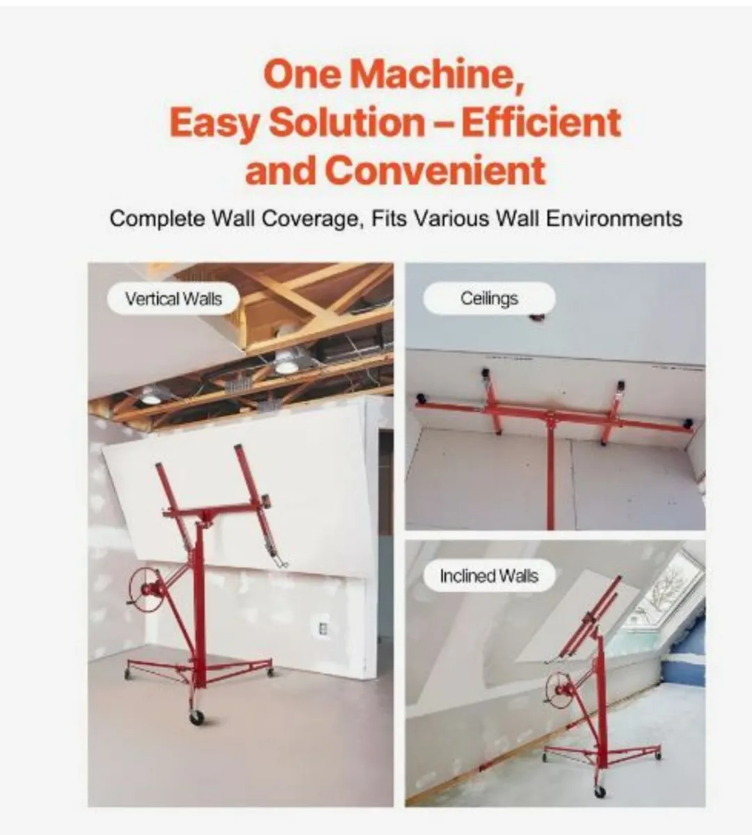 Drywall Rolling Lifter Panel, 16ft - Image 4