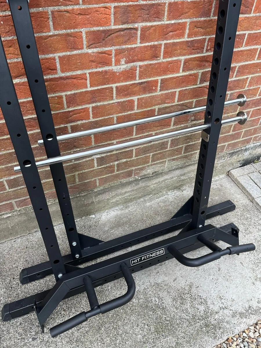 Rack bench 127.5kg Olympic bumper / barbbell - Image 2