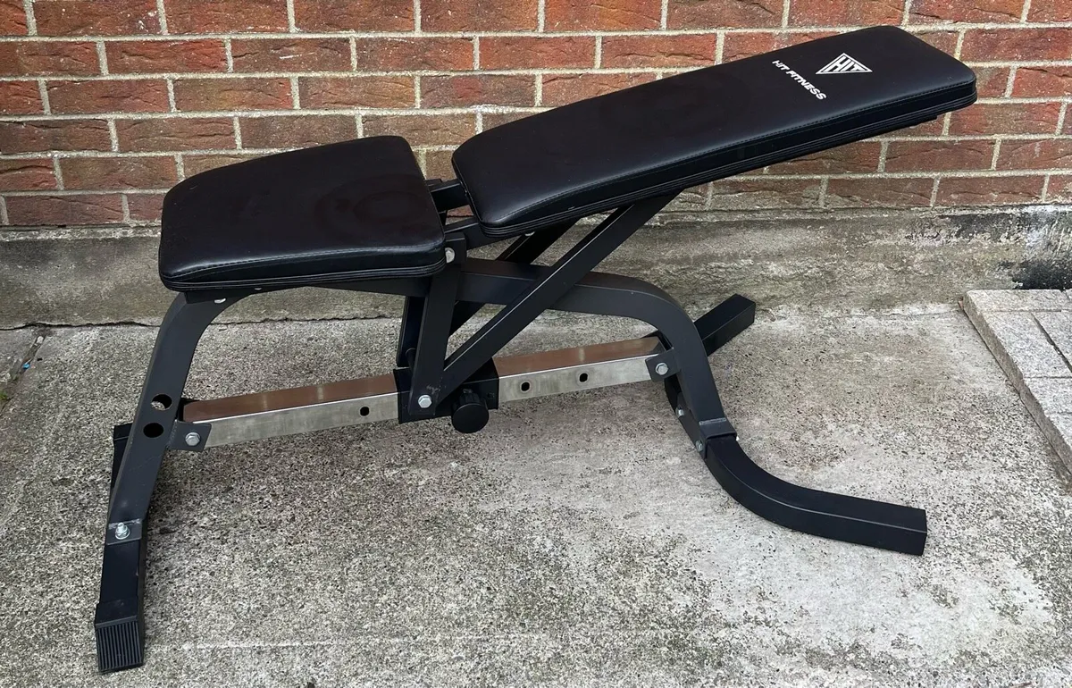 Rack bench 127.5kg Olympic bumper / barbbell - Image 3