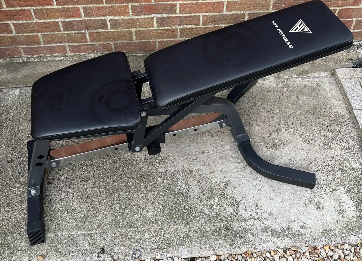 Rack bench 127.5kg Olympic bumper / barbbell - Image 4