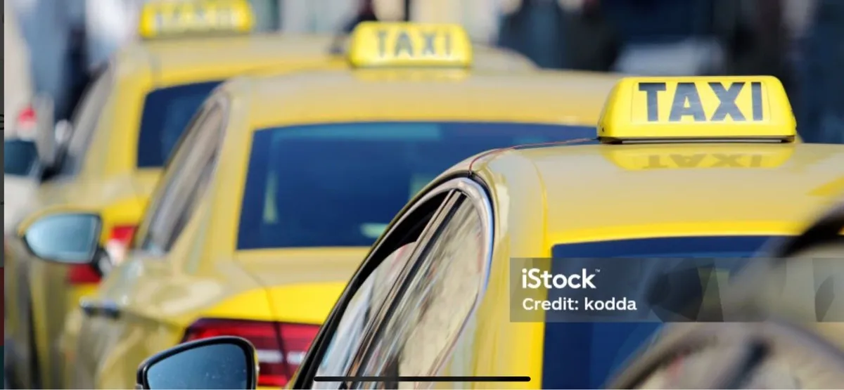 Taxi plate