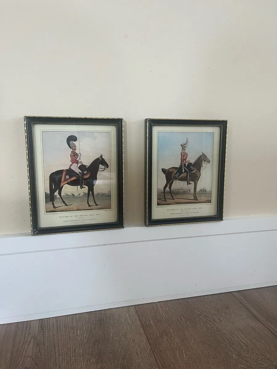 19th Century British Cavalry Prints - Image 2