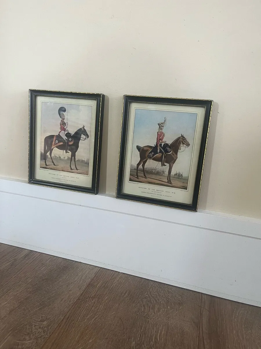 19th Century British Cavalry Prints - Image 3