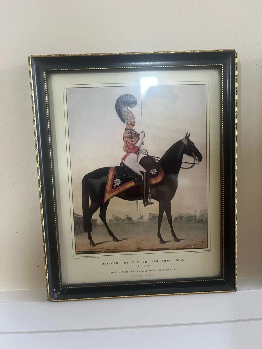 19th Century British Cavalry Prints - Image 4