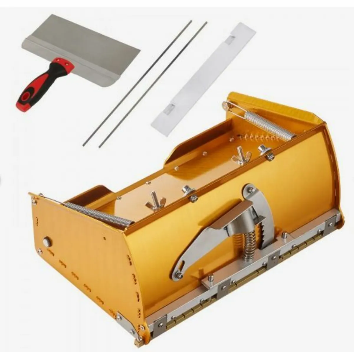 Drywall Flat Box, 10-Inch Wide Quick Clean - Image 1