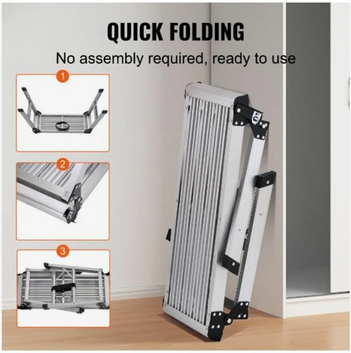 Folding Work Platform, 330 lbs Load Capacity - Image 4