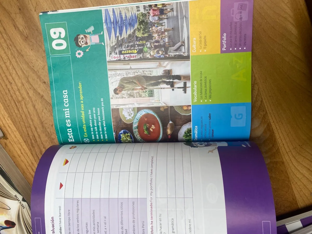 Aprendemos 1 Spanish junior cert workbook&textbook - Image 2