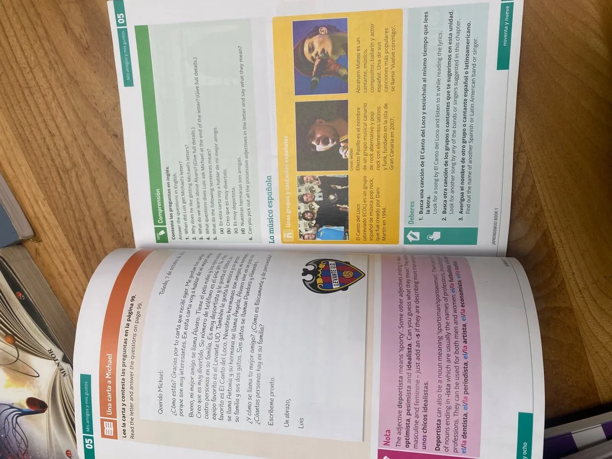 Aprendemos 1 Spanish junior cert workbook&textbook - Image 4