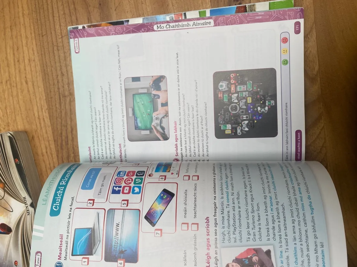 Turas 2 Irish junior cert textbook&workbook - Image 4