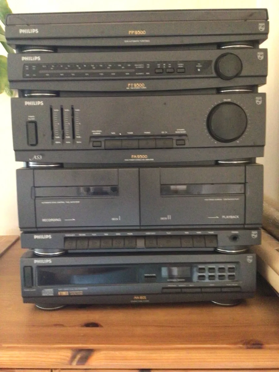 4 in 1 music unit, (vinyl player, radio, cd play)