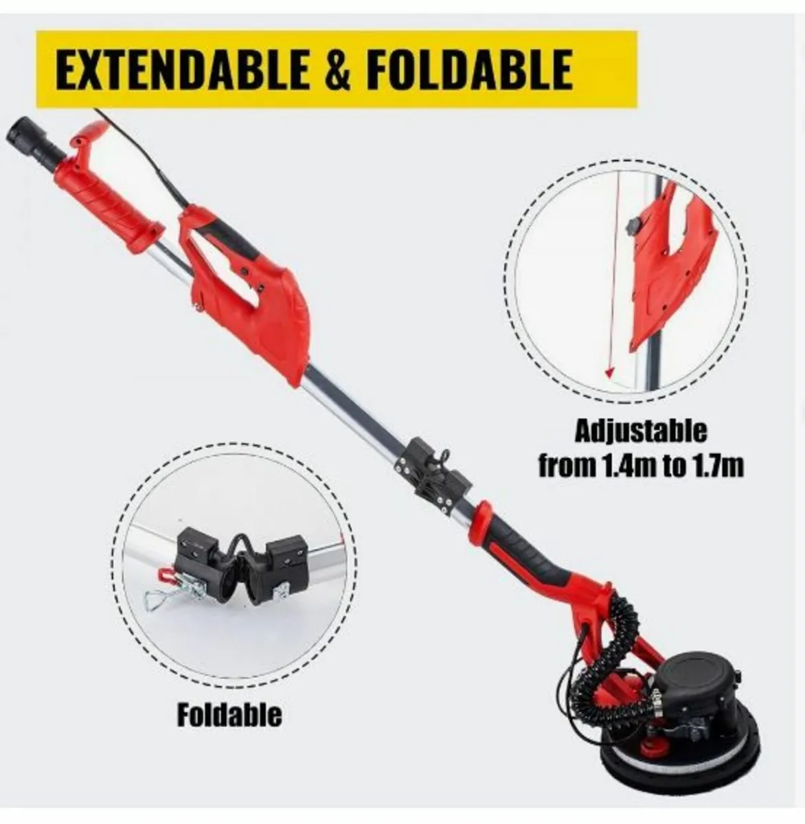 Drywall Sander 750W, Electric Drywall Sander - Image 4
