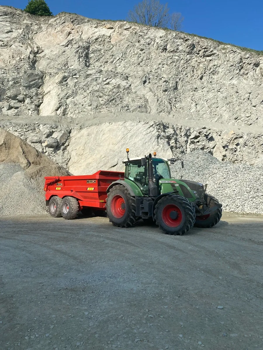 Tractor and Dump trailer hire - Image 1