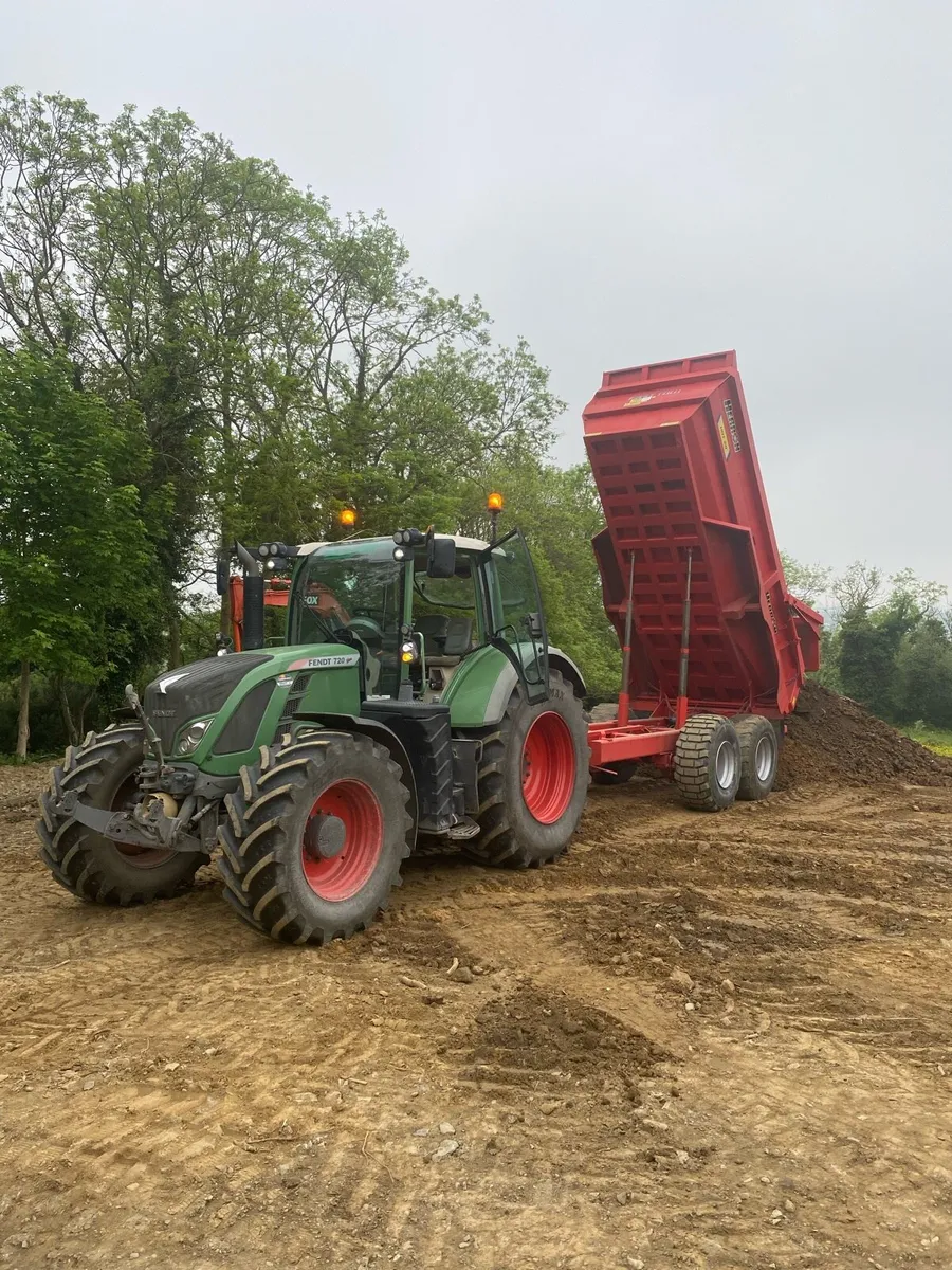 Tractor and Dump trailer hire - Image 2