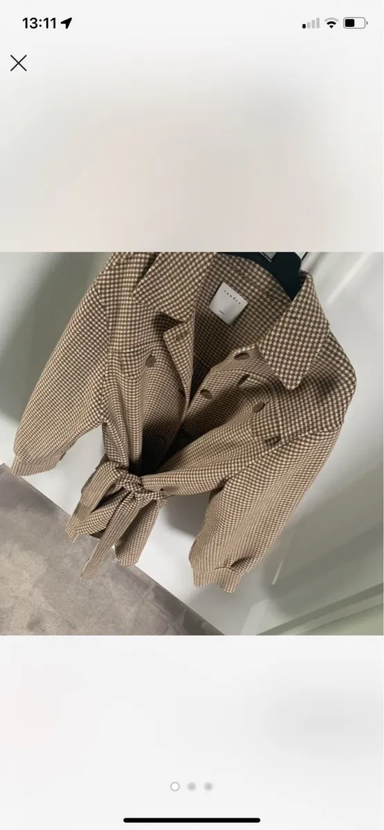 Sandro Beige Coat - Image 1