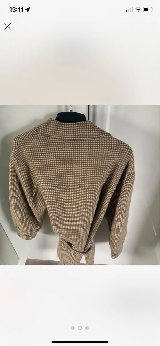 Sandro Beige Coat - Image 2