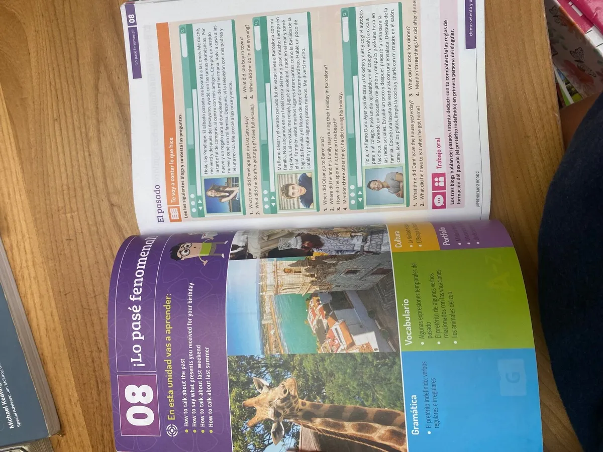 Aprendemos 2 Spanish junior cert textbook - Image 4