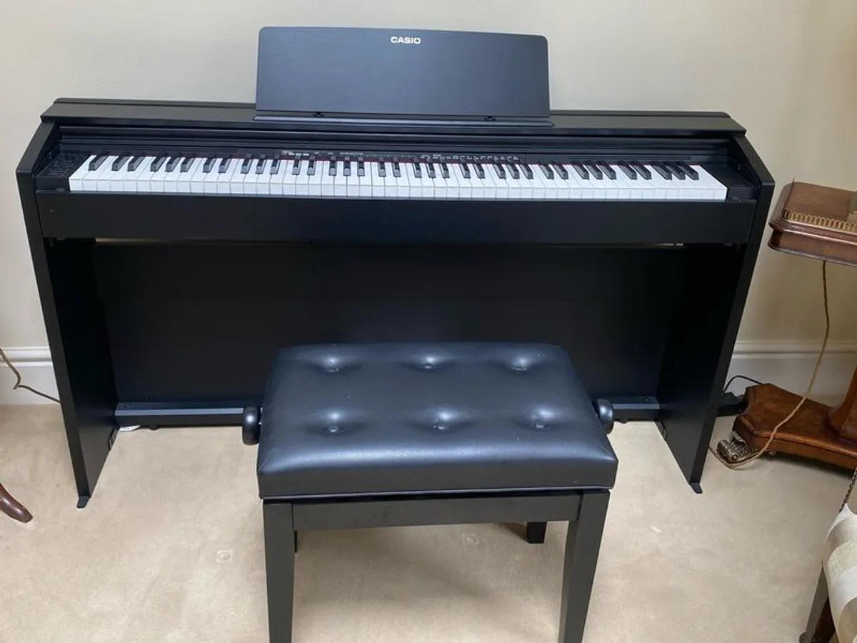 Casio PX-870 Digital Piano and stool - Image 3