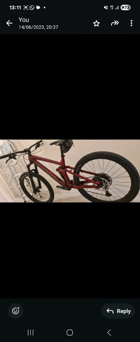 Trek Remedy 7 Mountain Bike (used 3 times) - Image 1