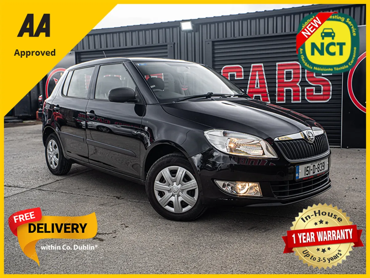 2015 Skoda Fabia 1.2/Irish/New NCT/1yr warranty - Image 1