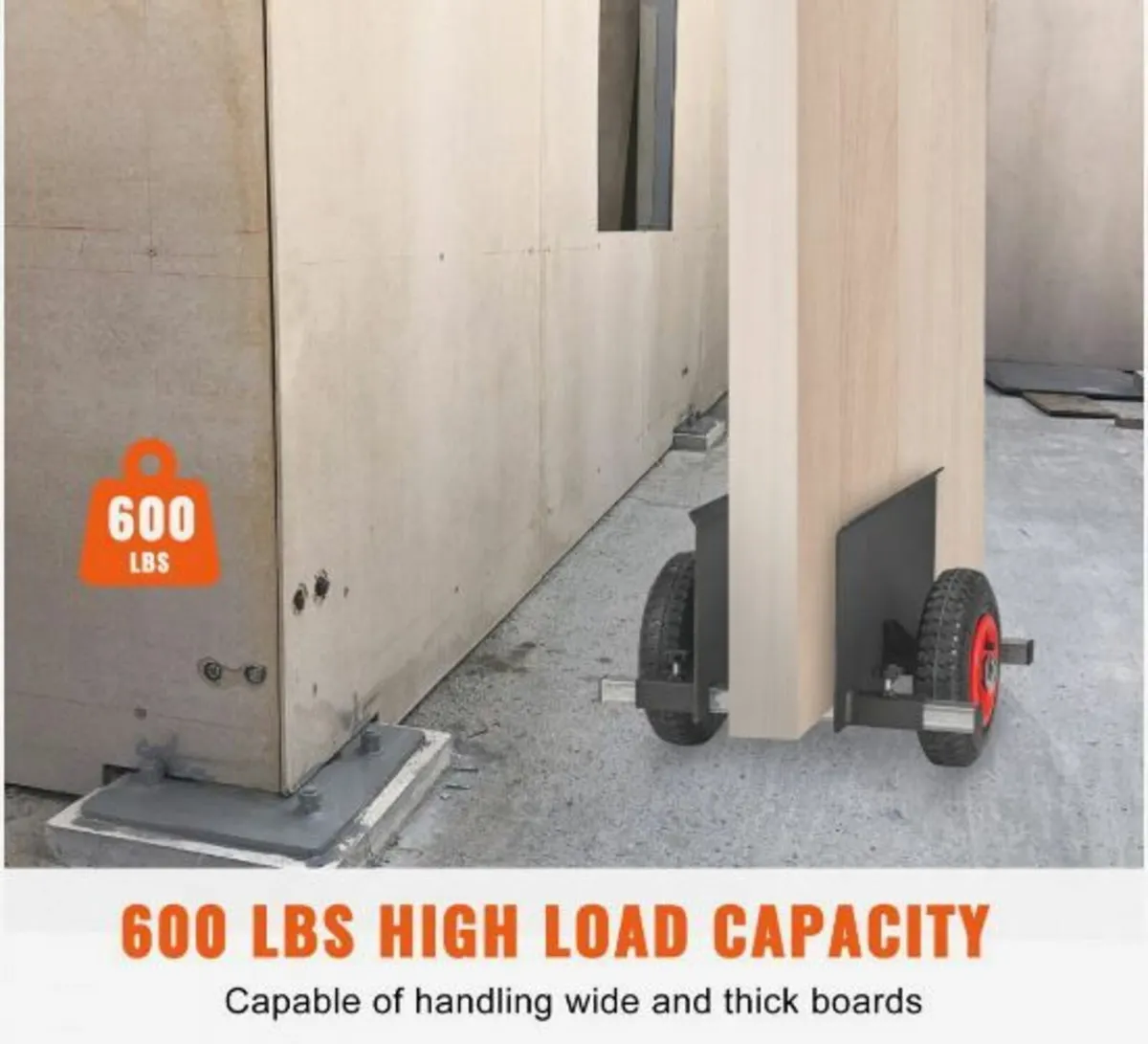 Panel Dolly 600 lbs Drywall Door Cart Dolly - Image 3