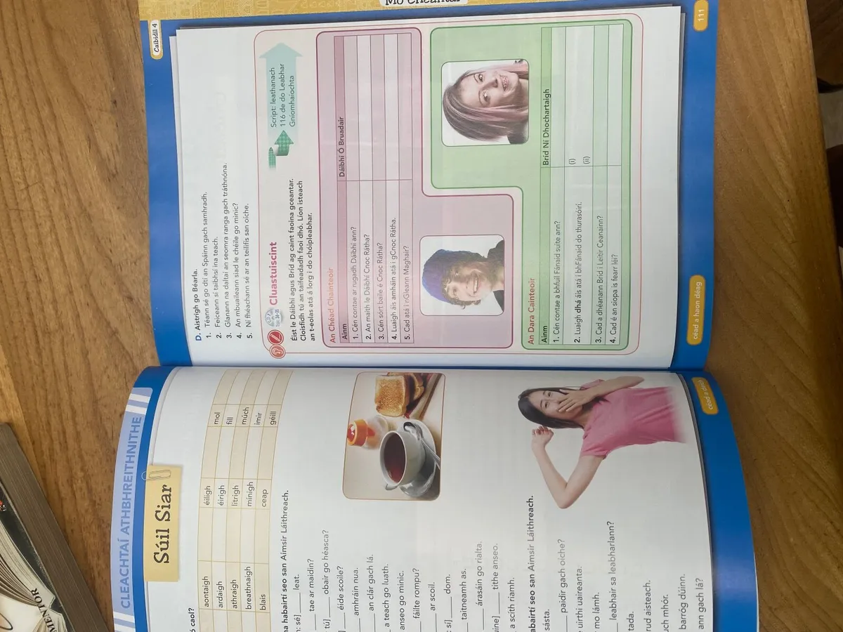 Turas 1 irish junior cert textbook&workbook - Image 3
