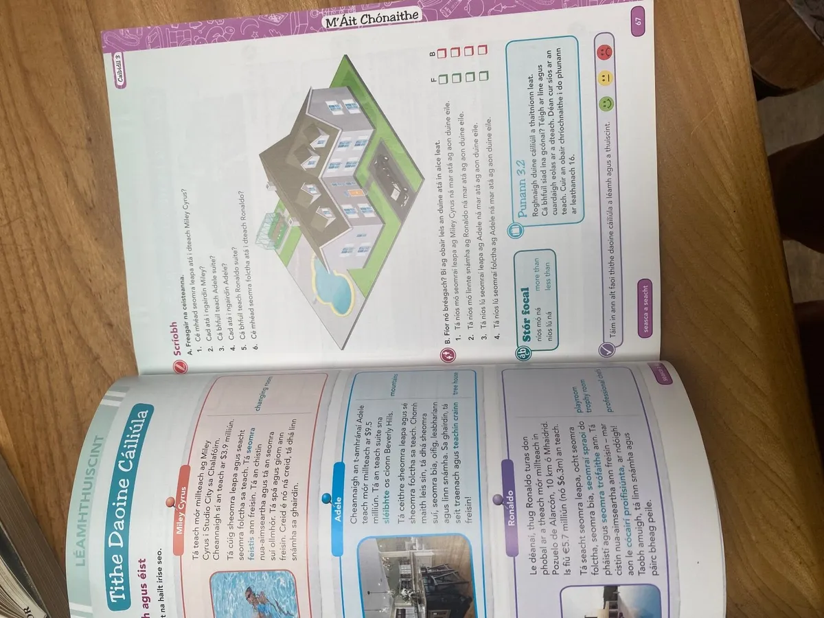 Turas 1 irish junior cert textbook&workbook - Image 4