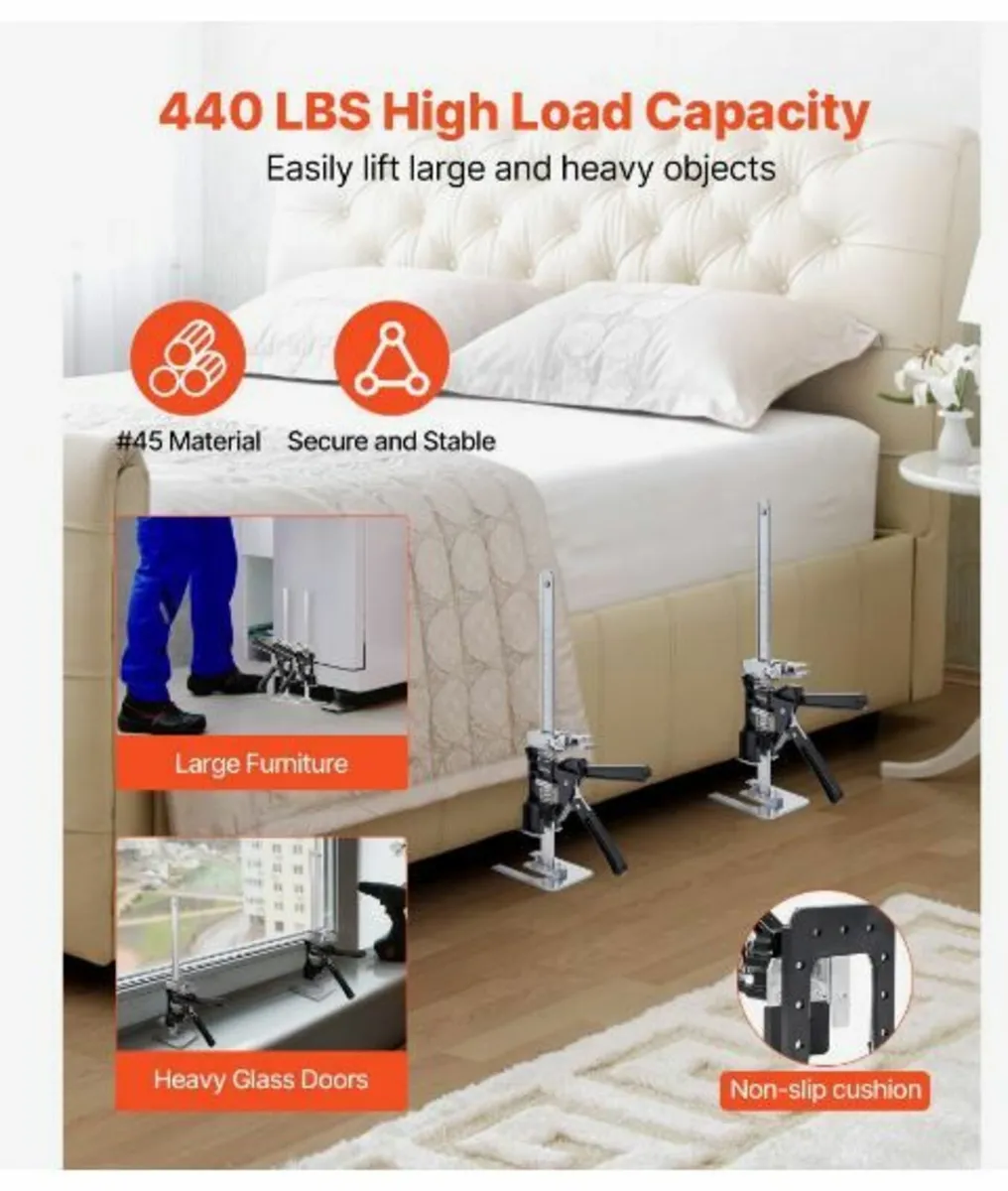 Labor Saving Arm Jack 2 PCS 200kg Capacity - Image 4