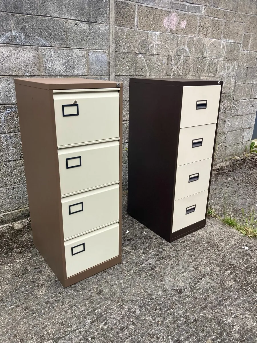 Filing Cabinets x 2 - Image 1