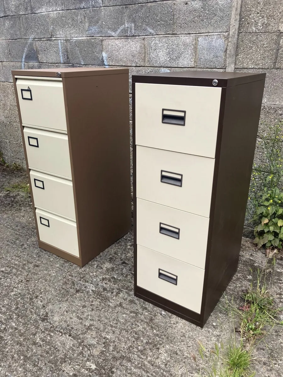 Filing Cabinets x 2 - Image 3
