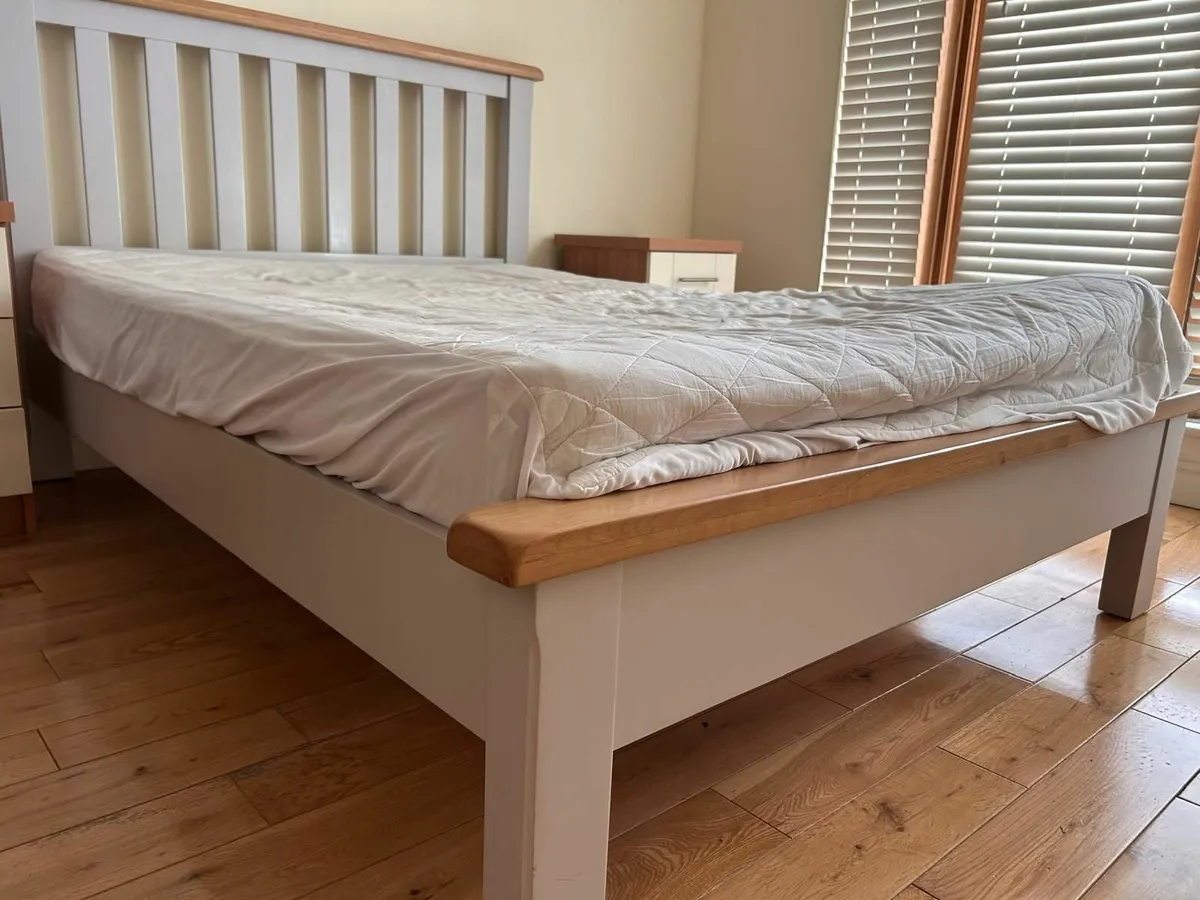 FOR SALE: Double Bed Frame (Wooden Cot) - Image 3