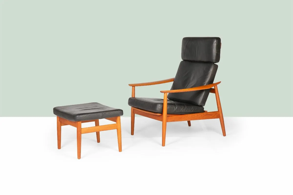 Arne Vodder Danish Mid century armchair - Image 1