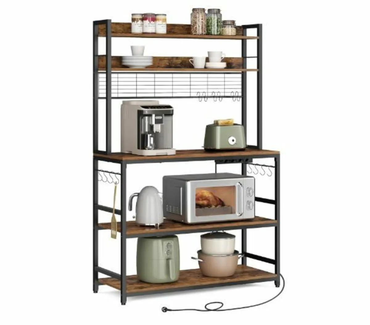 Kitchen Shelf with Sockets - Image 1