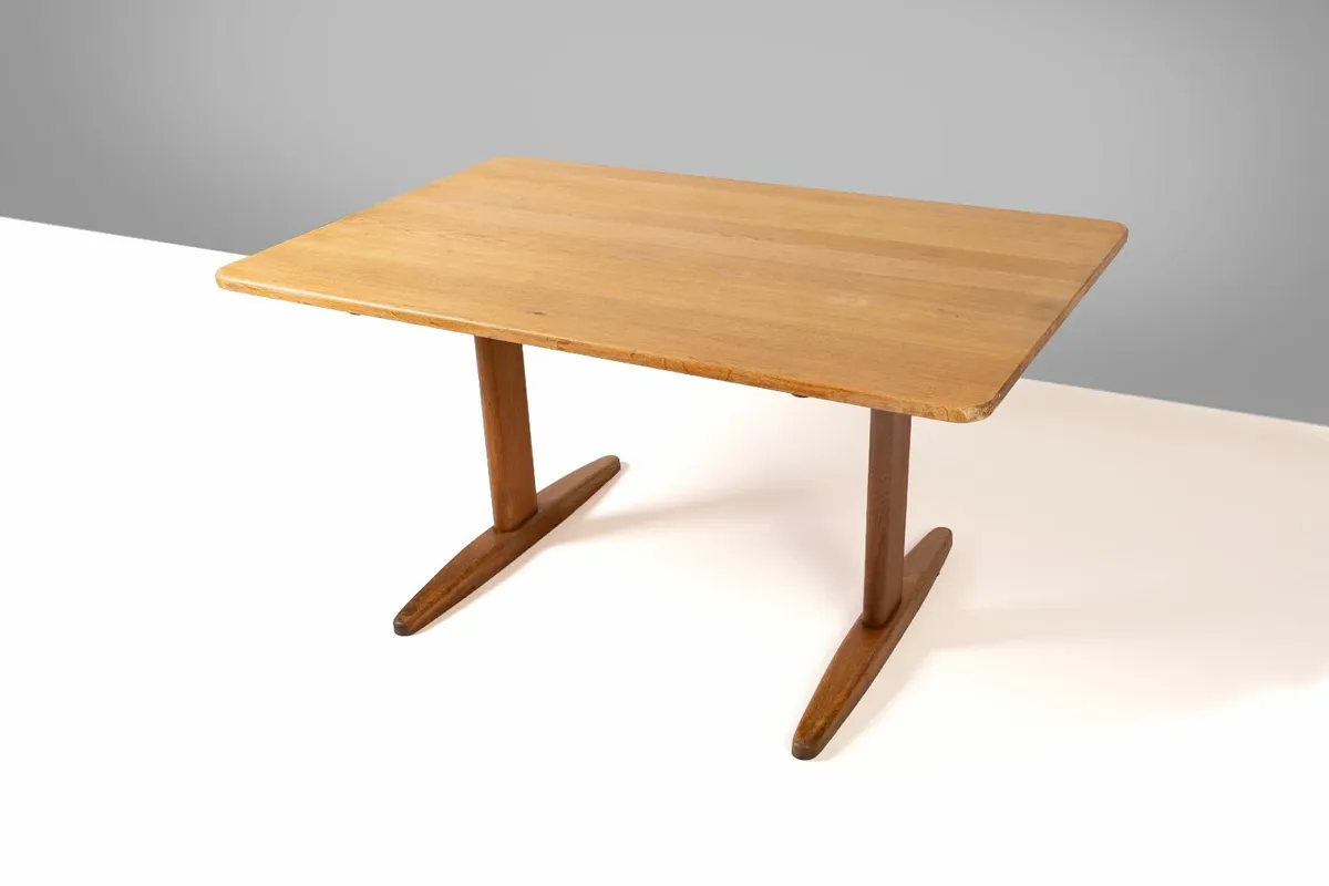 Borge Mogensen Danish Oak mid century dining table - Image 2