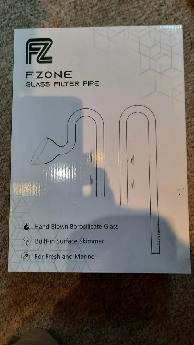 Aquarium Filter, Light and Glass Lily Pipes - Image 2