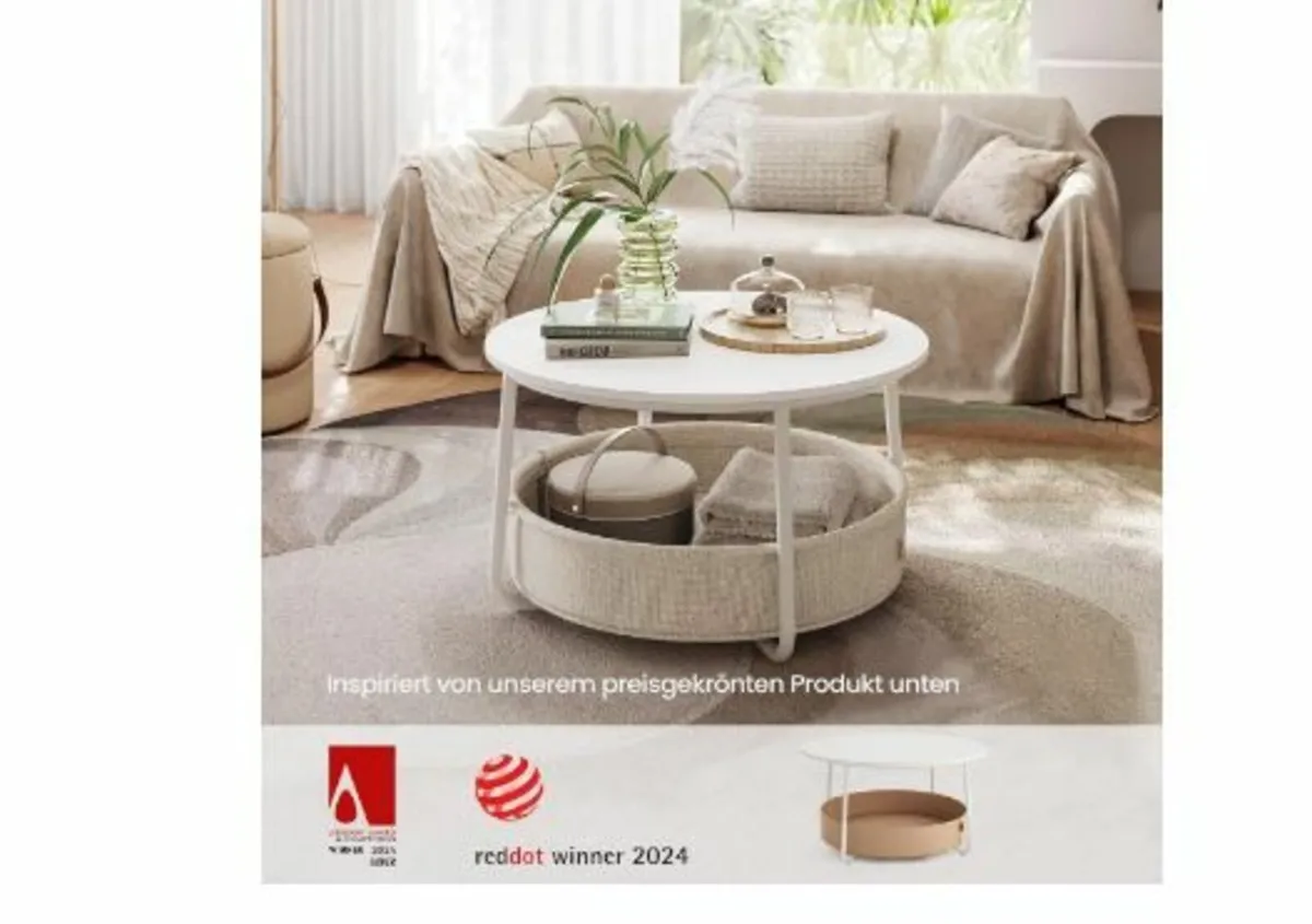 Round Coffee Table - Image 4