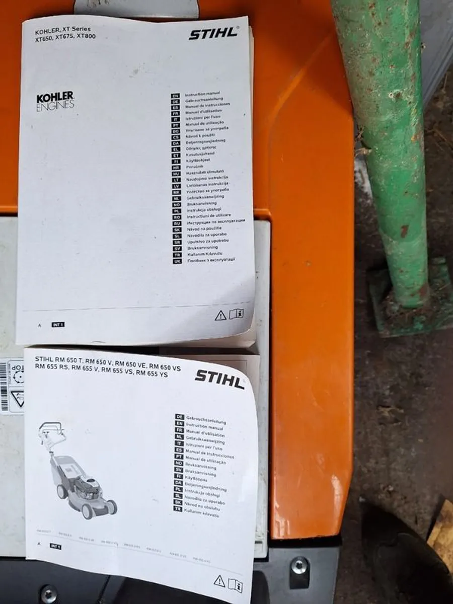 Stihl RM 650 T mower - Image 2