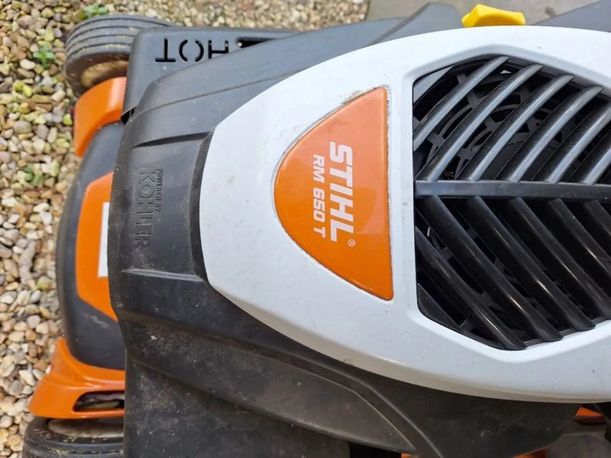 Stihl RM 650 T mower - Image 4