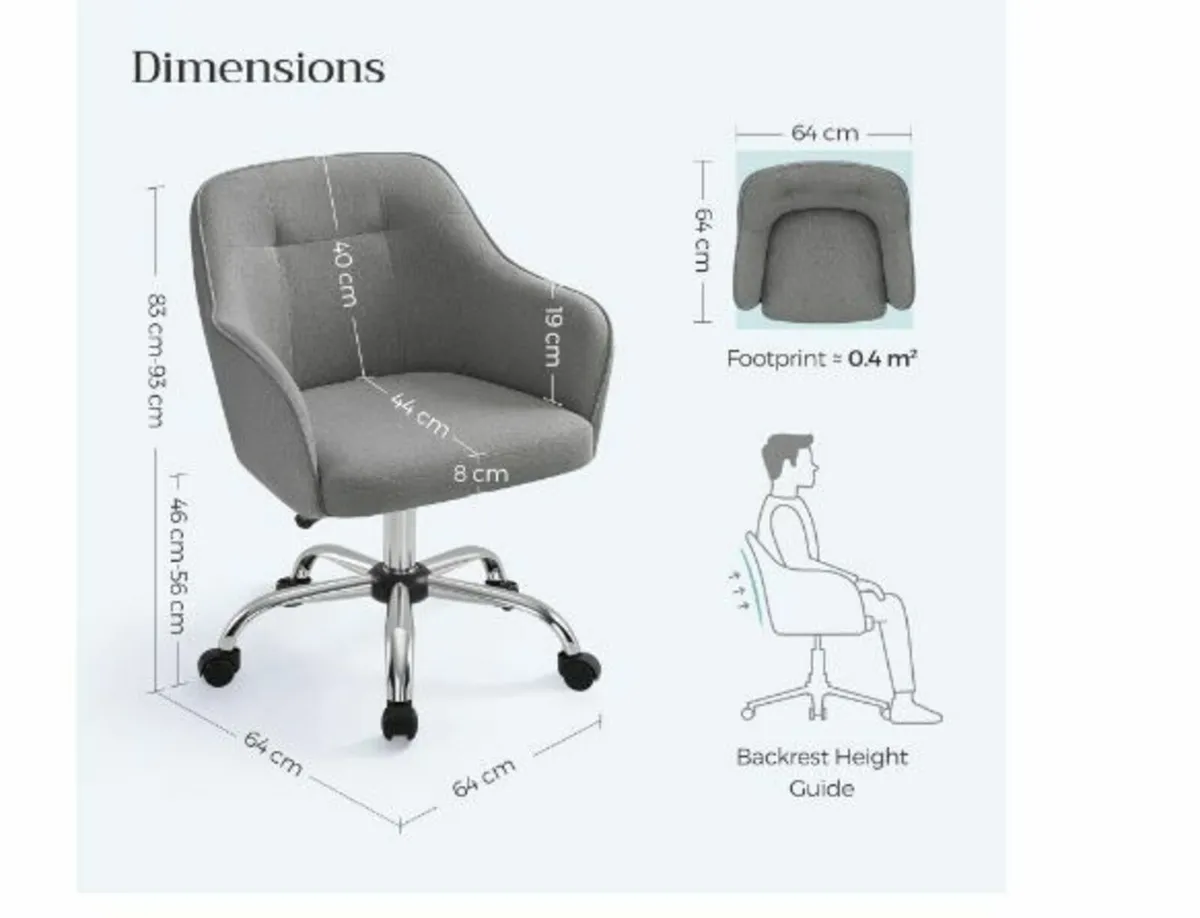 Home Office Chair - Image 3