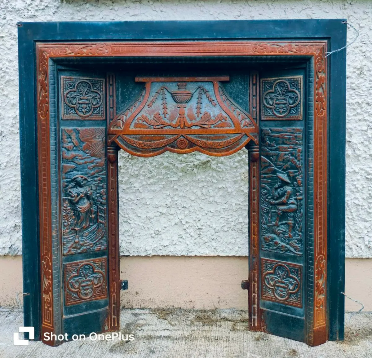 Cast Iron Fireplace Surround