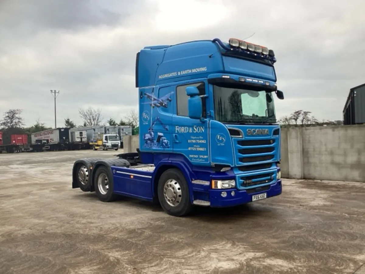 2016 Scania R580 80T 6x2 Tag - Image 1