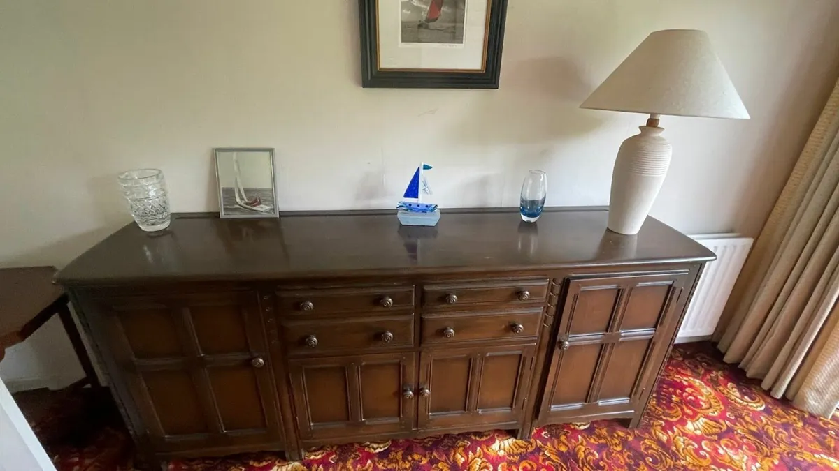 Ercol sideboard and table set - Image 2
