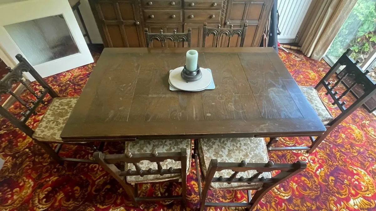 Ercol sideboard and table set - Image 1