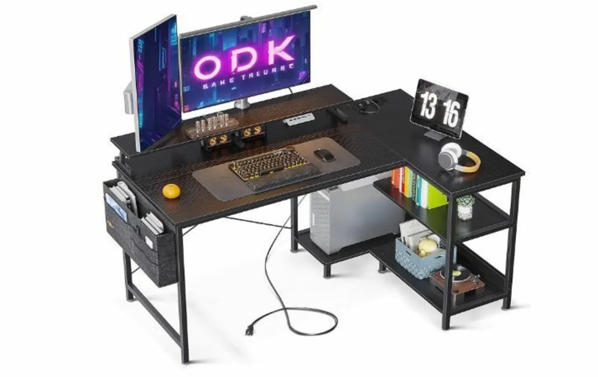 Gaming Table L Shape, 120 x 80 cm - Image 1